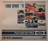 Kalender Ford Motorsport 1971