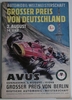 Formel 1 Programmheft Großer Preis von Berlin / Deutschland - Avus 1959