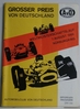 Formel 1 Programmheft Großer Preis von Deutschland - Nürburgring 1966