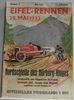 Programmheft Eifelrennen - Nürburgring 1932