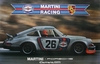 Martini Porsche Plakat - Porsche Carrera RSR