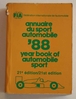 FIA - Year Book of Automobile Sport 1988, Automobilsport Jahrbuch 1988